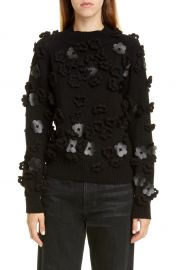 Paskal Floral Appliqu   Sweater   Nordstrom at Nordstrom